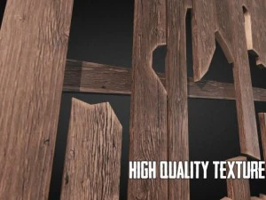 ultimate wood fence kit 3D Model