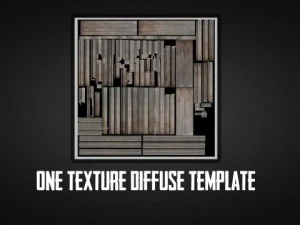 ultimate wood fence kit 3D Model