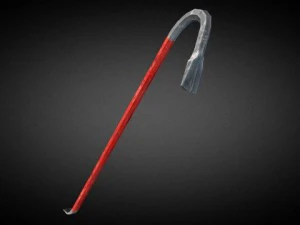 크로우 바 3d 저 폴리 3D 모델