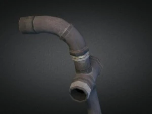 pipe   low poly 3D Model