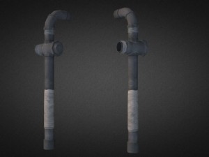 pipe   low poly Modello 3D