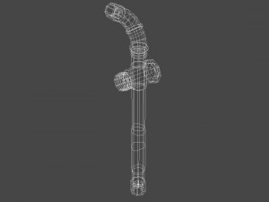 pipe   low poly Modello 3D