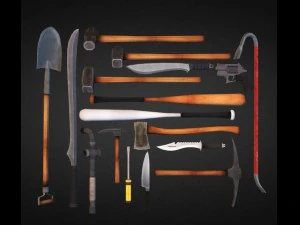 サバイバル HD Vol 1 3Dモデル