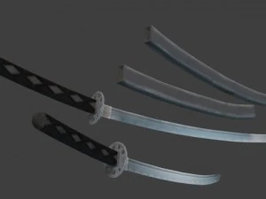 サムライソード 3Dモデル