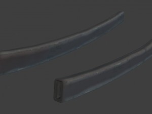 samurai swords Modelo 3D