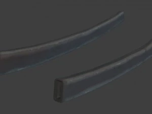 espadas de samurai Modelo 3D