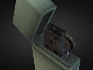 zippo lighter Model 3D
