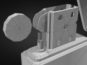 zippo打火机 3D 模型