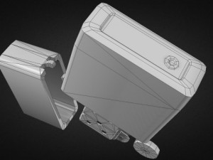zippo lighter Model 3D