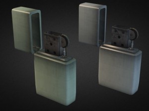 zippo lighter Model 3D