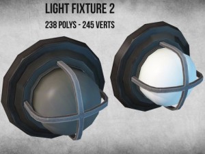 light fixture 02 3D-Modell