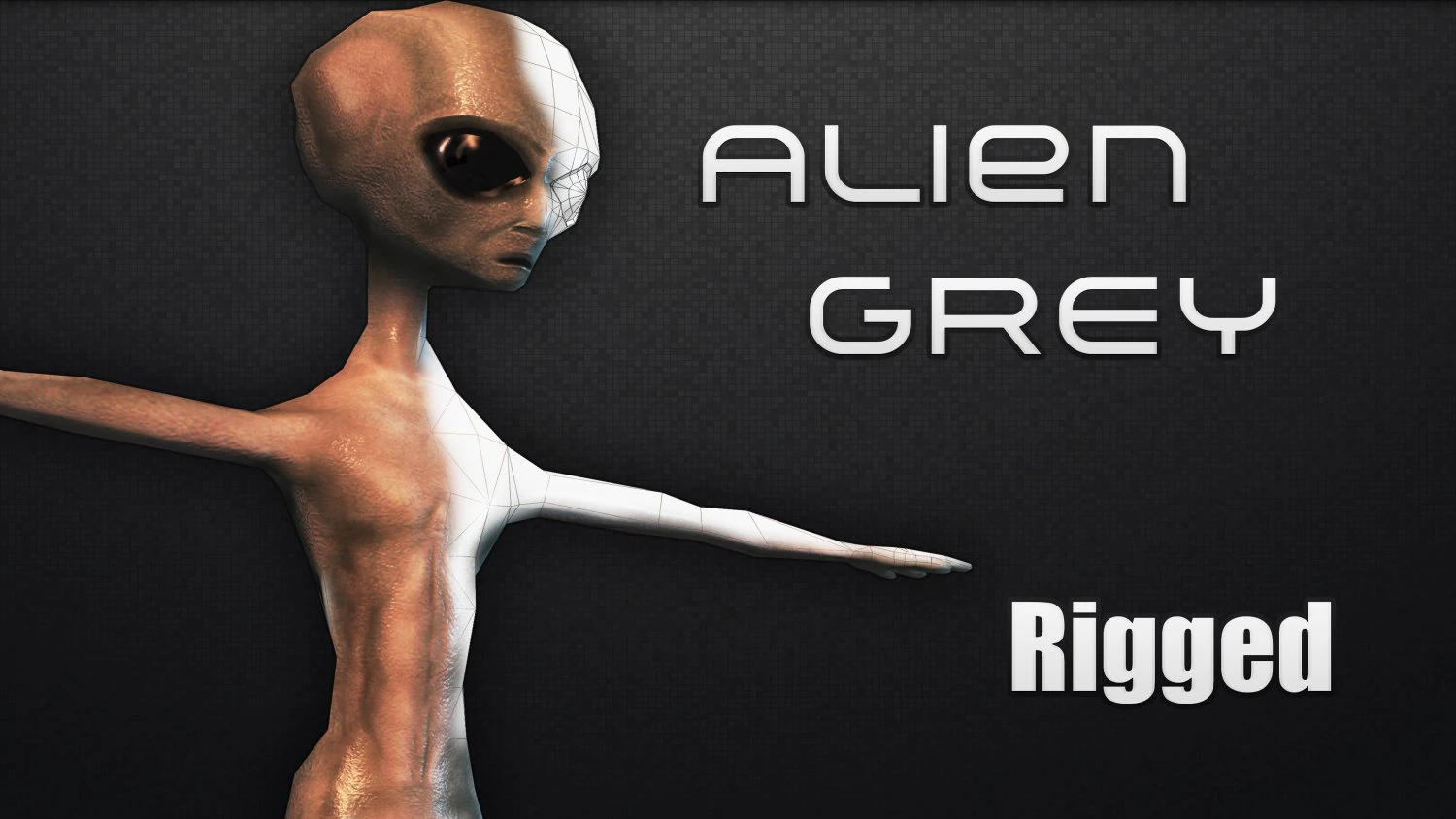 alien grey 3D Model .c4d .max .obj .3ds .fbx .stl .blend