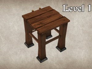 wood tower lvl 1 Model 3D