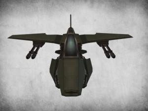 space fighter 01 3D Model