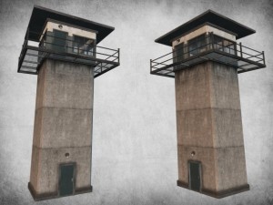 prison tower 3D Model