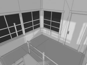 prison tower 3D Model