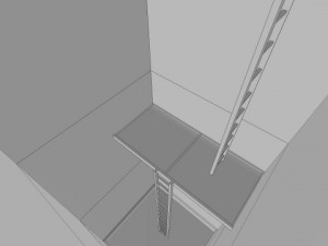 prison tower 3D मॉडल