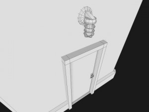 prison tower 3D मॉडल