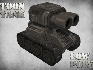 tangki toon Model 3D
