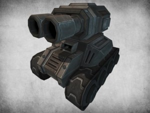 toon tank 3D Model