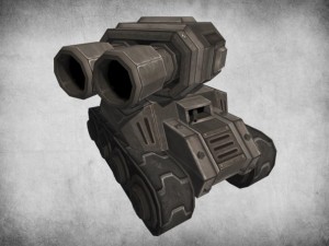 toon tank 3D Model