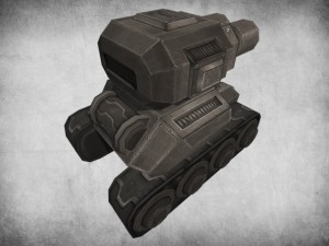 toon tank 3D Model