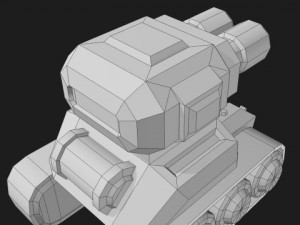 toon tank 3D Model