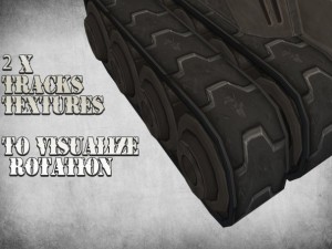 toon tesla tank Modelo 3D