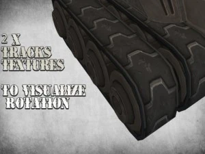 toon tesla tank 3D Model