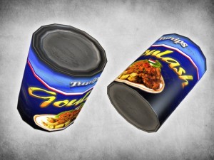 canned goulash 3D 모델