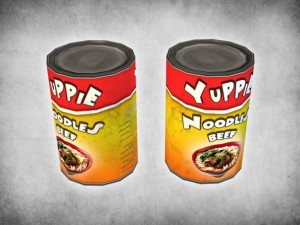 canned noodles Modèle 3D