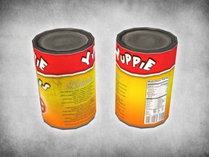 canned noodles Modèle 3D