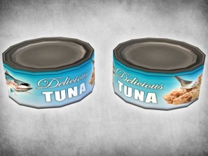 canned tuna Model 3D