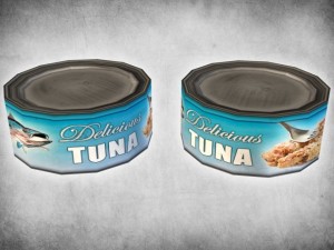 canned tuna Model 3D