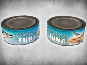 tuńczyk w puszce Model 3D