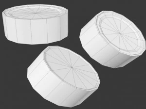 tuńczyk w puszce Model 3D