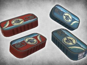 canned sadines 3D Model