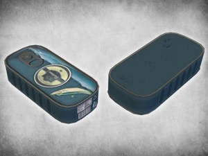 canned sadines 3D Model