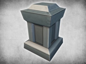steel walls wallpack 01 Modèle 3D