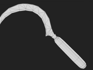 sickle Modello 3D