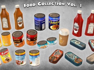 food collection vol 1 3D-Modell