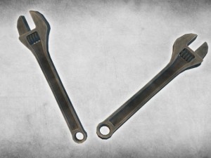 wrench 3D-Modell