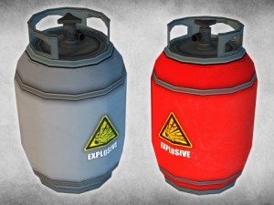 propane tanks 1 3D Model