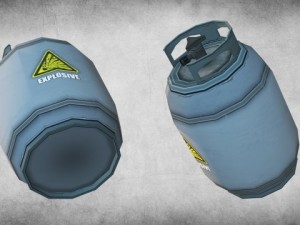 propane tanks 1 3D Model