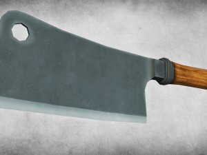 meat cleavers Modelo 3D