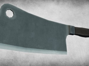meat cleavers Modelo 3D