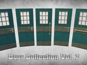 door collection vol 7 3D-Modell