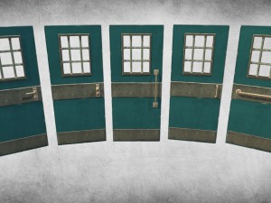 door collection vol 7 Modelo 3D