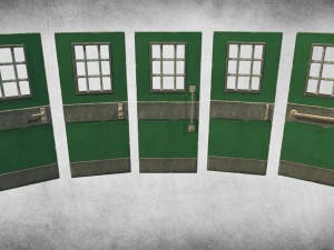 door collection vol 7 Modelo 3D