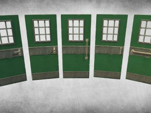 door collection vol 7 3D Model